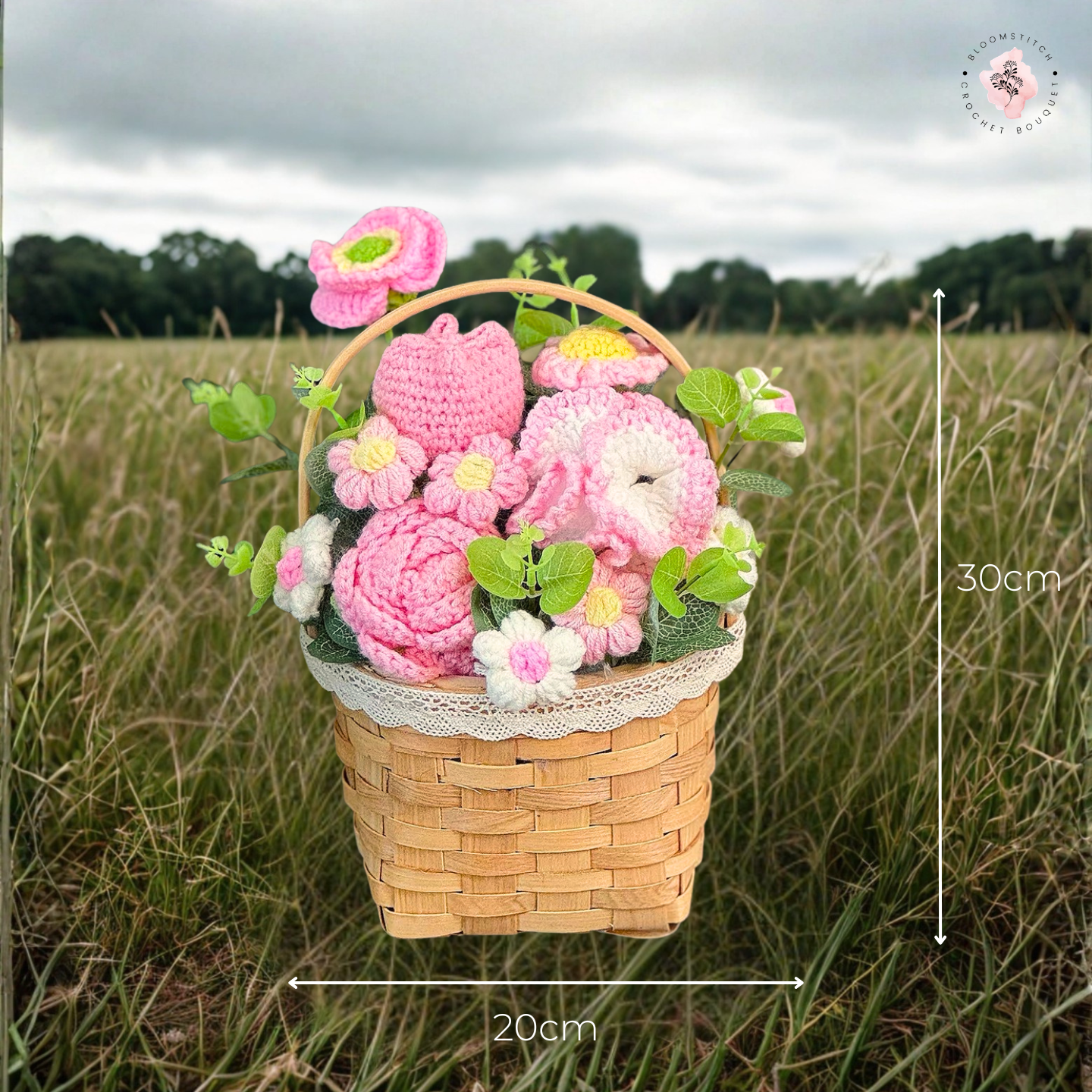 Pink Velvet Garden, S Size