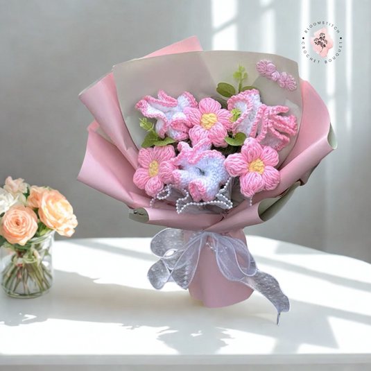 Blush Blooms, M size