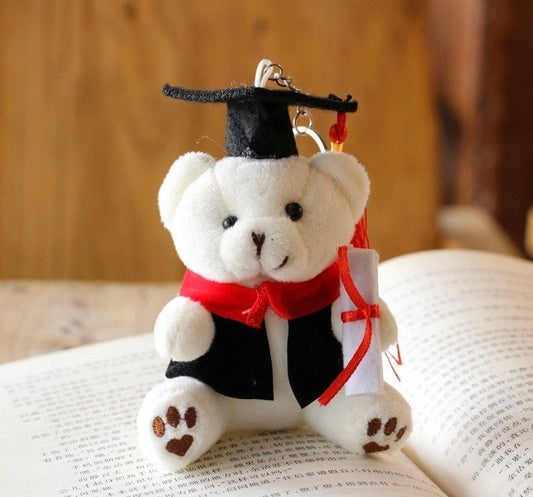 Graduation Bear (White)