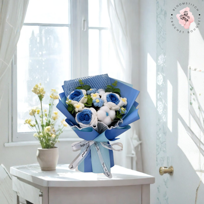 Eternal Bloom (Blue), M size