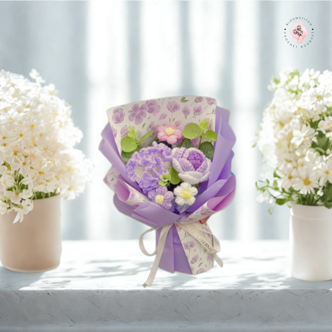 Forever Her Bloom (Purple), S size