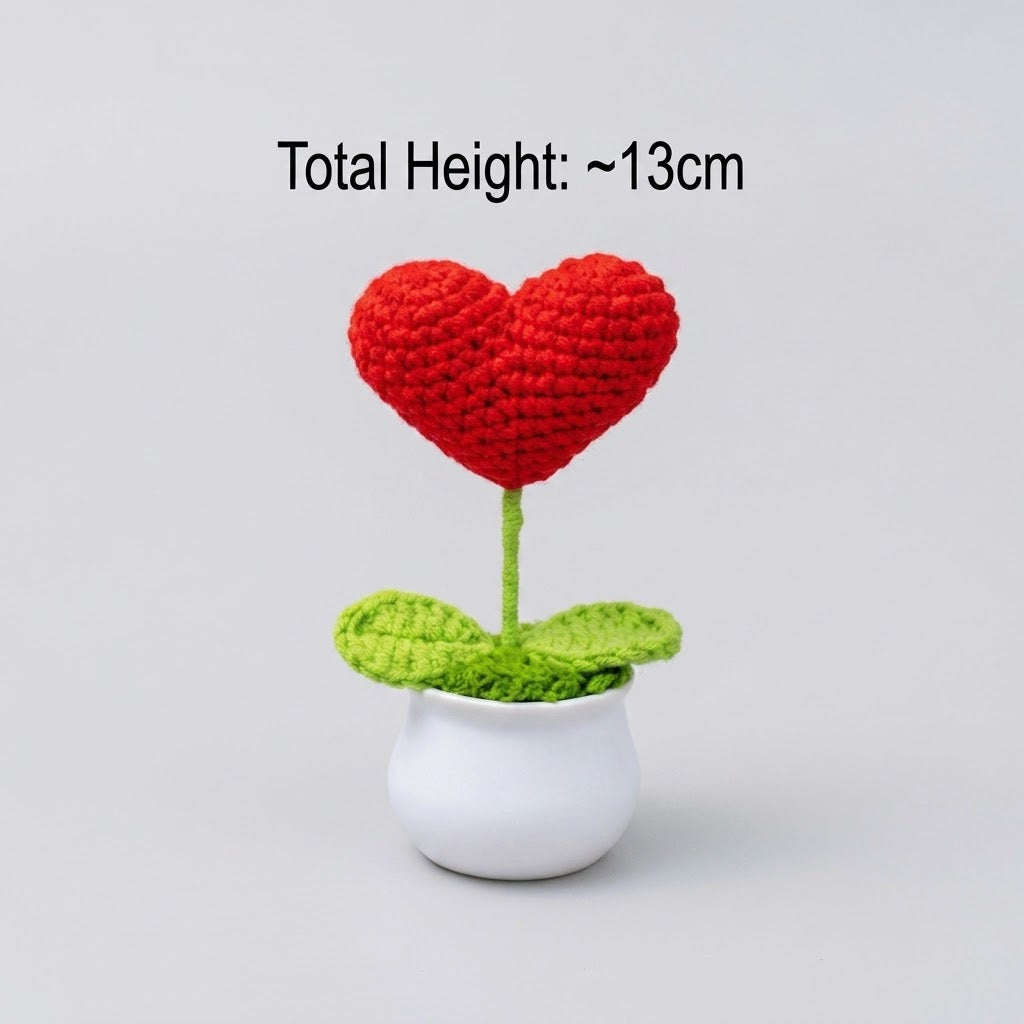Gleaming Heart Potted Plant