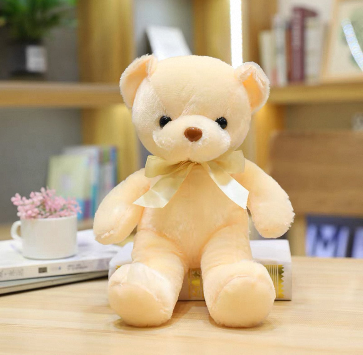 Yellow plush bear (Non-crochet)
