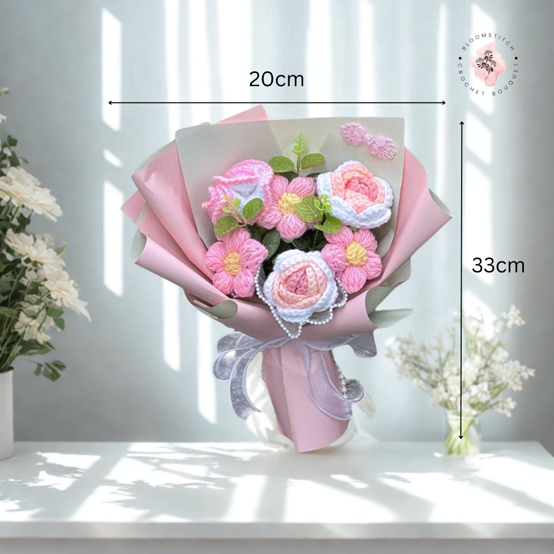 Blush Blooms (Roses Edition), M size