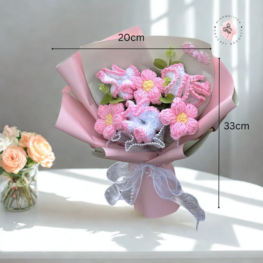 Blush Blooms, M size