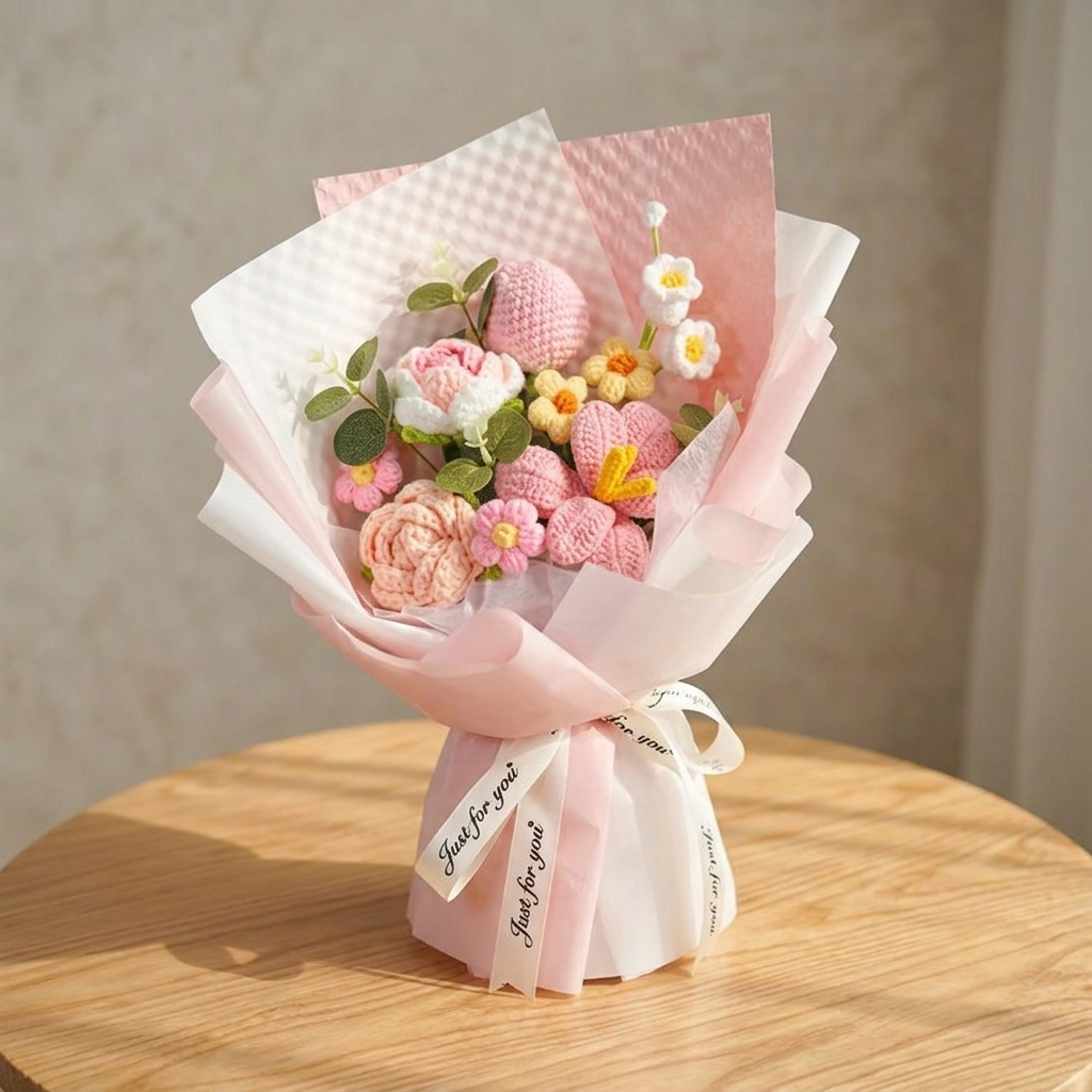 Pink Blooms, M size