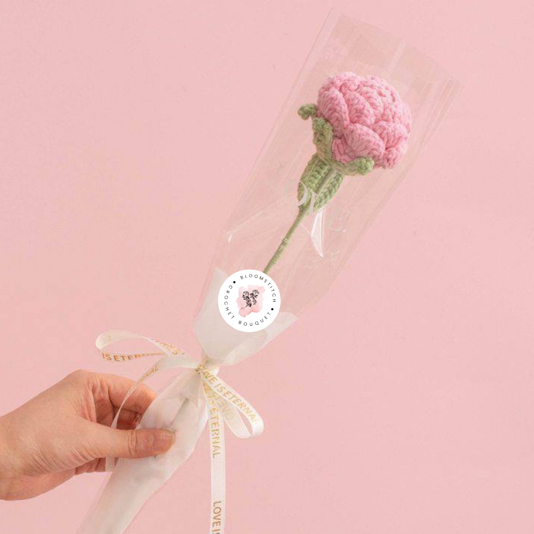 Light Pink Rose, Single Stalk