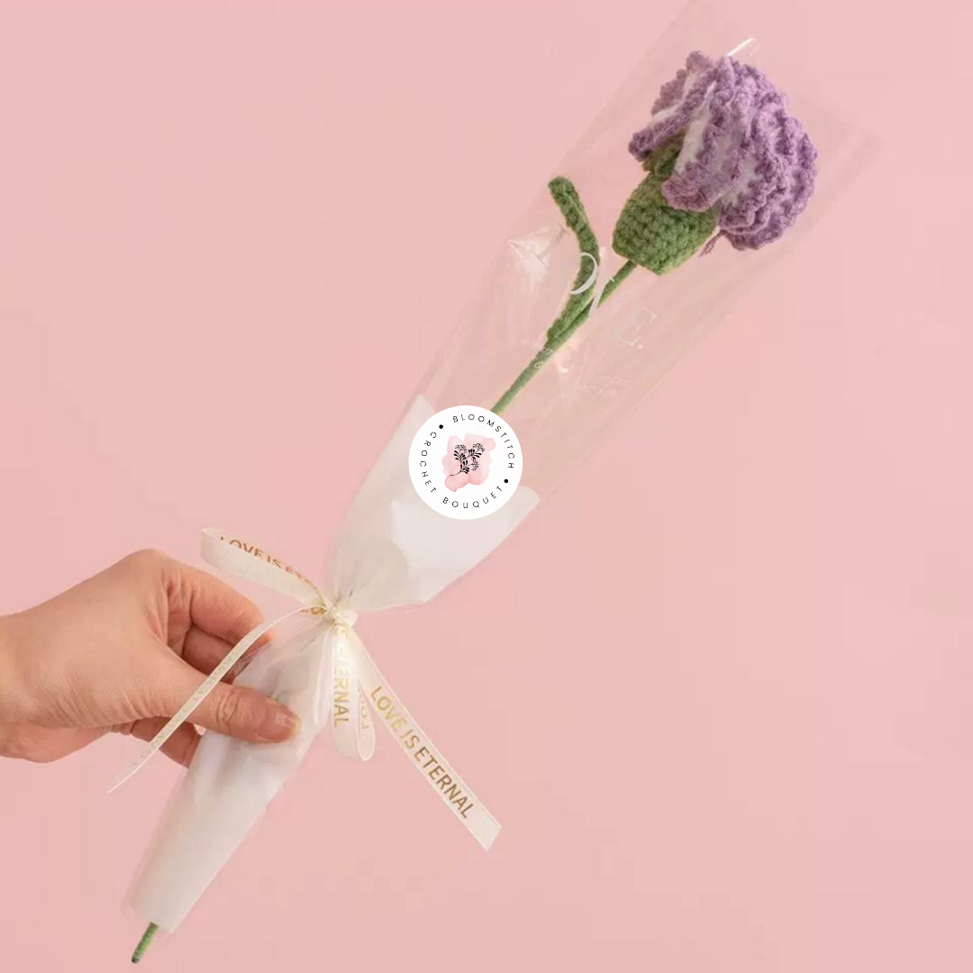 Purple Carnation, Single Stalk
